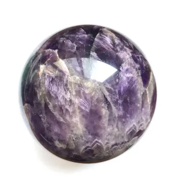 Wholesale Natural Dream Amethyst Sphere Purple Quartz Crystal Healing Ball