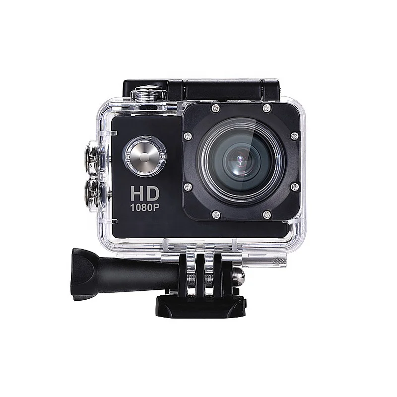 waterproof action camera 30m 2.0 lcd full hd free sample