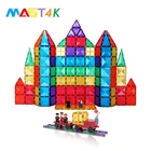 Educational MAGT4K 120PCS Montessori Educational Toys Kids Block Toy 3D Magnetic Building Tile