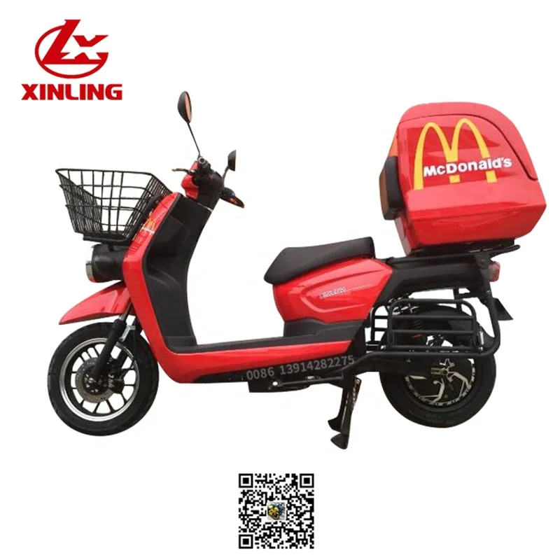 electric delivery motorcycle