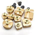 Metal Tin Box Tin Box Metal China Hot Sale Small Metal Square Tin With Ribbon Storage Candy Box Tea Gift Tin