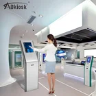 System 19 Inch Touch Screen Digital Signage Wifi Thermal Printer Queuing System
