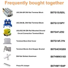 Din Rail Terminal BAOTENG Factory Price UK Waterproof Plastic Din Rail Electric Terminal Block