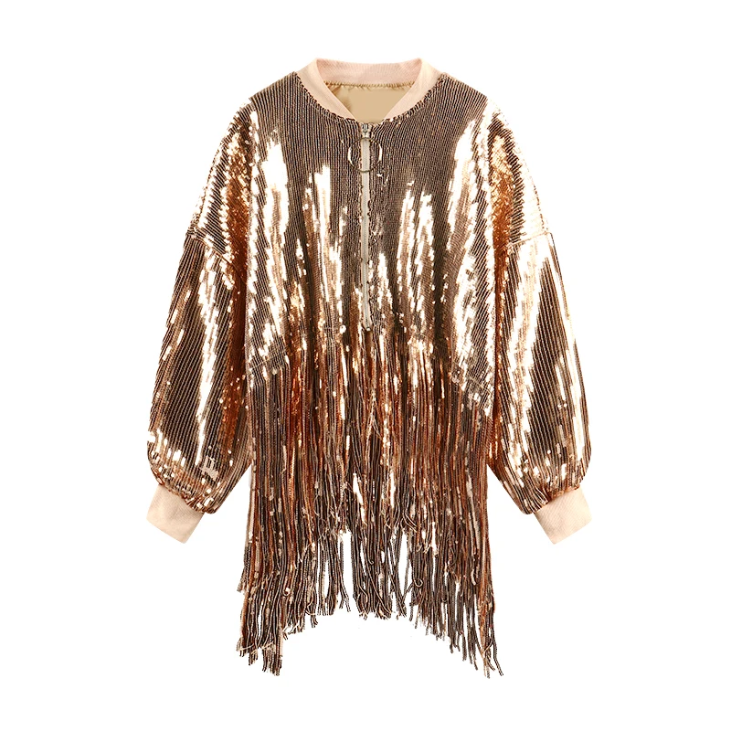 gold tassel jacket