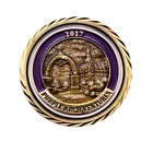 Challenge Hard Enamel Diamond Cut Edge Soft Hard Enamel Gold Plated Coins Medal Coin Challenge