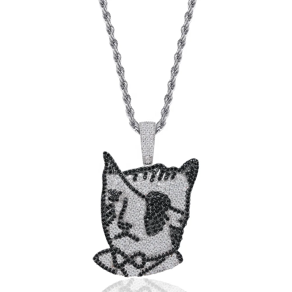 Hip Hop Charm Pendant Necklace 