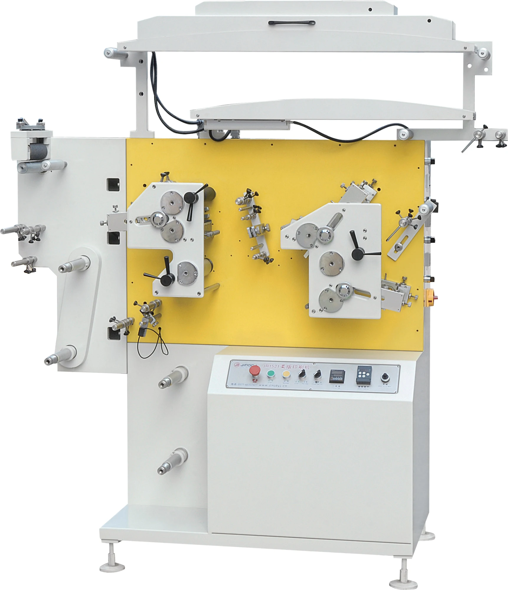 3 Colors Ribbon Label Printing Machine 