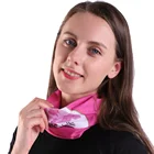Small MOQ 1pcs Customize Digital Printing Head Scarf With Your Logo