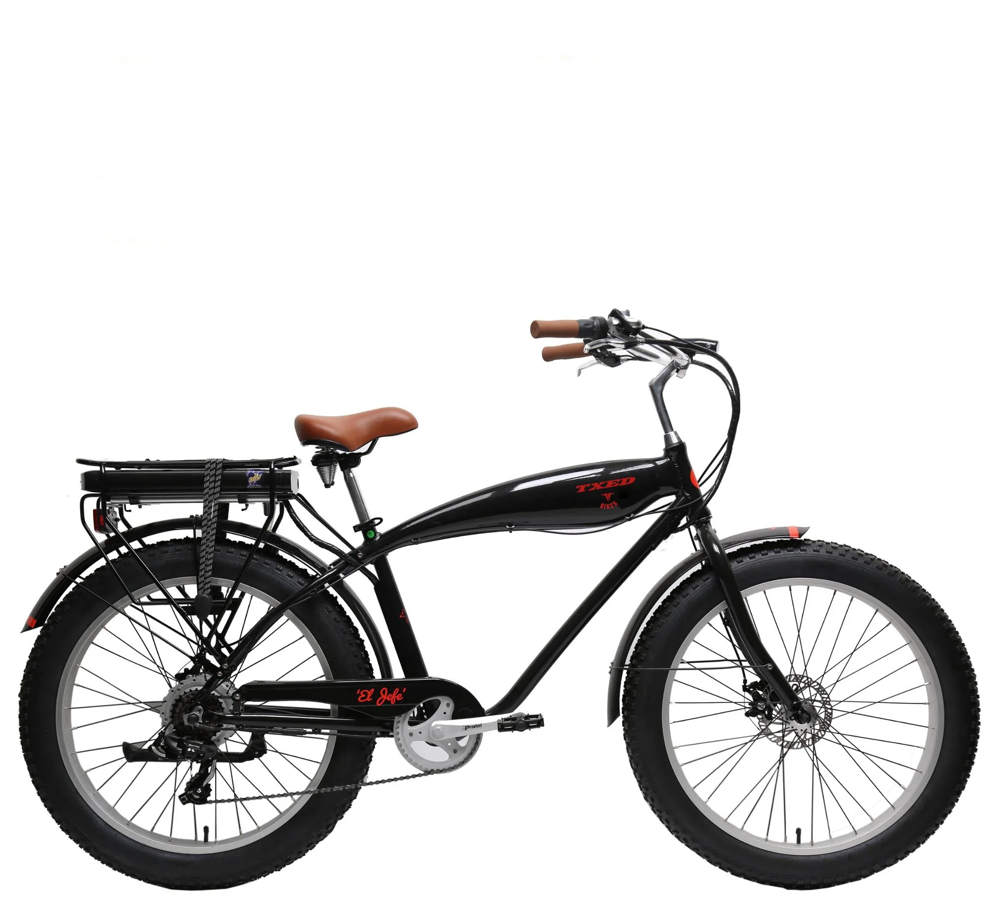 7 Speed E Fat Bike Beach Cruiser E Bike 