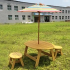 Kids Kids Table And Chairs Children Garden Outdoor Wooden Children Beach Picnic Wooden Kids Set Chair Table
