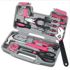 Tool Kit Tool Set Tool 40 Piece Tool Set Pink General Household Hand Tool Kit Universal Tool