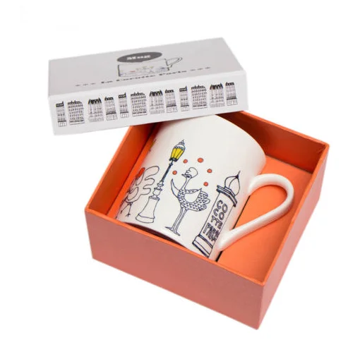 custom packaging gift box coffee cup mug box
