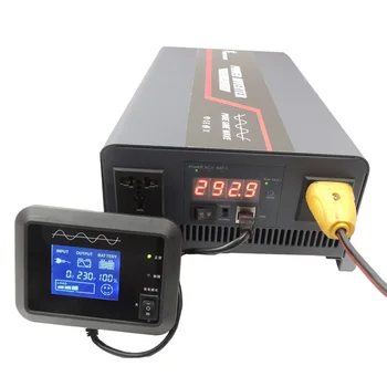 2020 hot selling new model off grid peak 2000w high frequency dc ac power pure sine intelligent power inverter 1000w