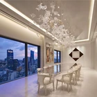 Glass Chandelier Glass Glass Chandelier Factory Modern Customize Art Glass Chandelier For Dining Room