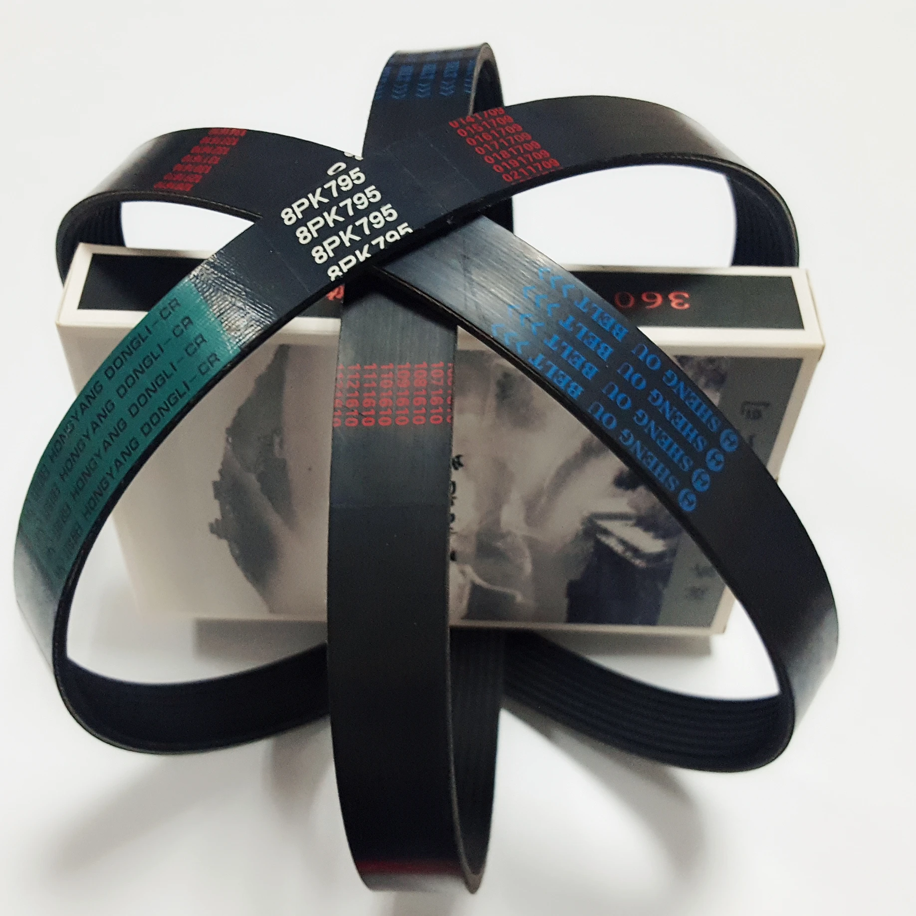 poly v belt size chart