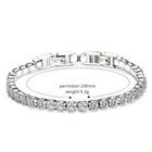 Bracelet Zirconia Bracelet Fashion Stainless Steel Cubic Zirconia Tennis Bracelet For Women