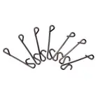 Hook Fishing Swivel Hook Wrapping Snap Fishing Line Wire Connector Snap Pin Without Knot Tackle