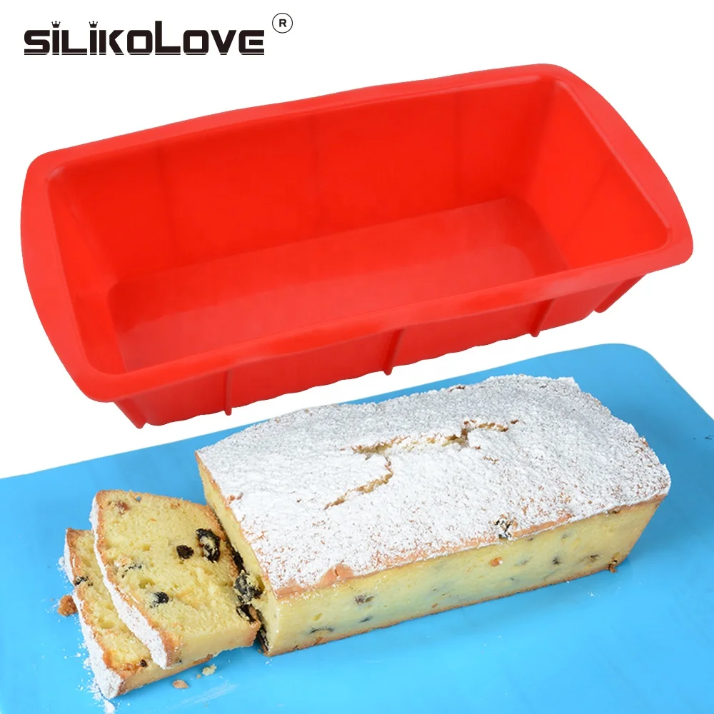 Nonstick silicone cake bread mold Large toast french Bread Pan-soap loaf pan