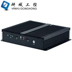 Car Pc Car Pc Cheap BUS / Car PC Mini Box Barebone Computer Linux Ubuntu Dual Ethernet J1900 Embedded Mini Pc