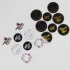 Sticker Thank You Label Custom Logo Printing Label Round Sticker Thank You Sticker
