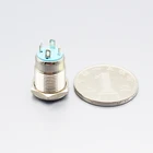 Momentary Switch Push Buttonswitch 12 Mm Metal Switch 12V Momentary Switch 4 Pin With Led Light Logo