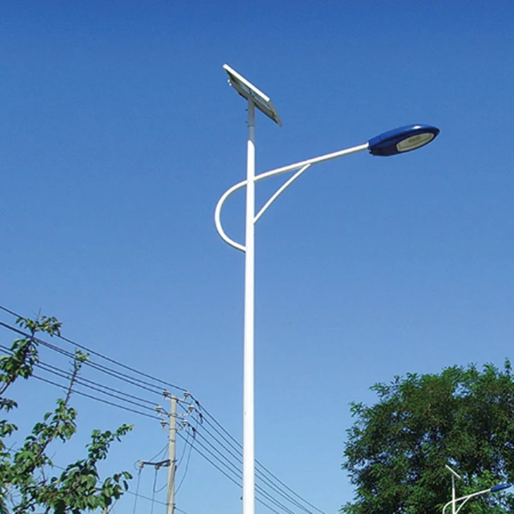 Best price high efficiency solar street light 7M pole LED light source 40w