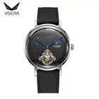 Watch New Fashion Custom Logo 3ATM Waterproof Steel Bracelet Automatic Mens Moon Phase Watch