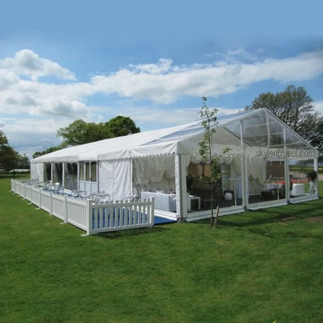 20 X 60 Outdoor Event Tent Transparent 
