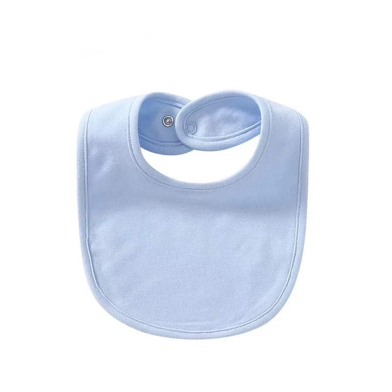 manufacturer 100% Cotton Unisex-Baby Newborn Bandana Bib White Baby Drool bibs