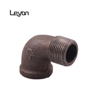 Elbow Malleable Iron Black Banded Male Female Elbow Bspt Malleable Iron Fitting Equal Street Elbow Black 92 M/f Elbow