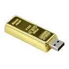 Metal Drive Pen 32gb Metal Metal Gold Bars/brick Model USB Flash Drive Bullion Pen Drive Memory Stick Pendrive 4GB 8GB 16GB 32GB 64GB U Disk Thumb