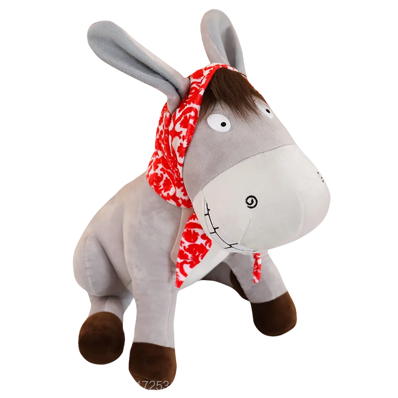 christmas donkey plush