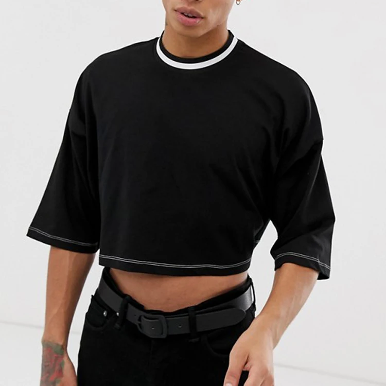 cropped t shirt oversized