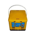 Tin Box Biscuit Tin Tin Box For Biscuit Candy Cookie Packing With Handle Rectangular Tin Box With Handle