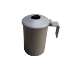 Ashtray Metal Metal Outdoor Ashtray Wall Mounted Ash Bin Iron Outdoor Ashtray Metal