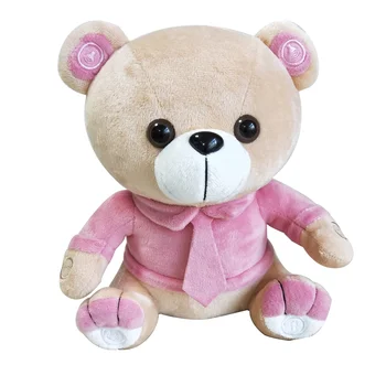Sleeping Sounds Teddy Bear Plush Toy With Baby Sound Machine For Baby Gift