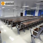 School Wooden College School Desk And Chair College Student Desk Chair School Furniture Wooden Lecture