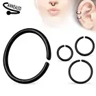 Ring Piercing Nose Titanium Continuous Ring Cut Ring Piercing For Nose
