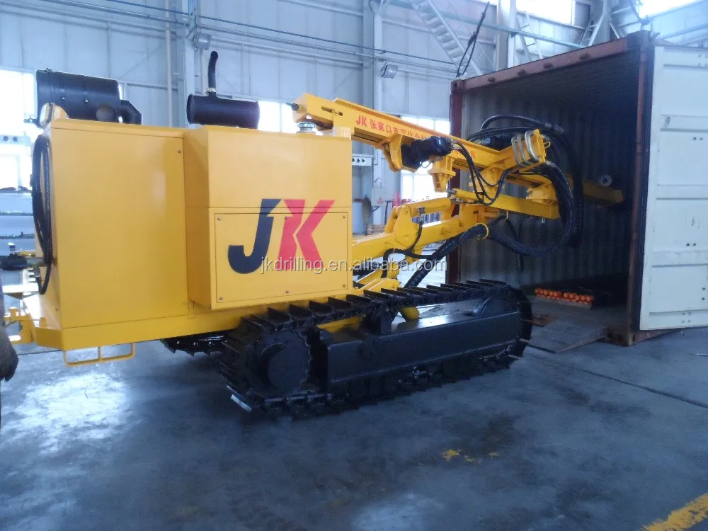 Jk Drilling Jk590c Crawler Mounted Dth Down The Hole China Drilling Rig