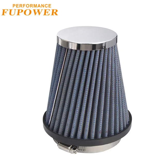 New high-quality Universal Car Air Filter Induction Car Kit Cone Chrome Finish
