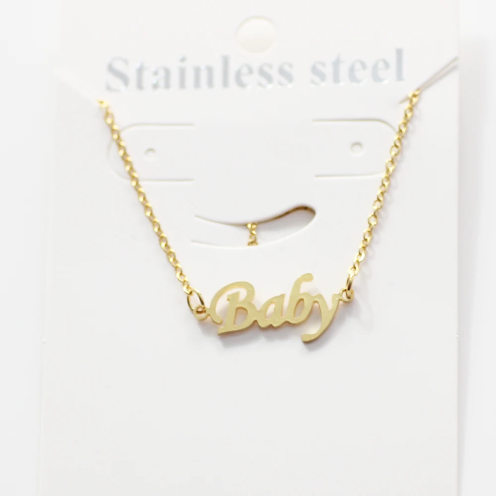 Hope Sweety 48cm Length Letter Pendant 