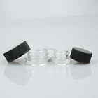 Product 7ml Glass New Product 3ML 5ML 7ML 9ML Glass CRC Concentrate Container Child Proof Jar With Resistant Lid