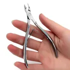 Nippers Nipper Cuticle Nipper RIMEI Certificated Professional Cuticle Nippers Nail Art Cuticle Manicure Care Nipper