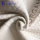 Cotton Jacquard High Quality Knitting 38% Organic Cotton 62%DTY Jacquard Fabric