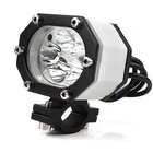 Led Light Super Bright Flash 60w Led Work Light With Lens Super Bright With Flash Motorcycle Led Light DC12-80V Waterproof