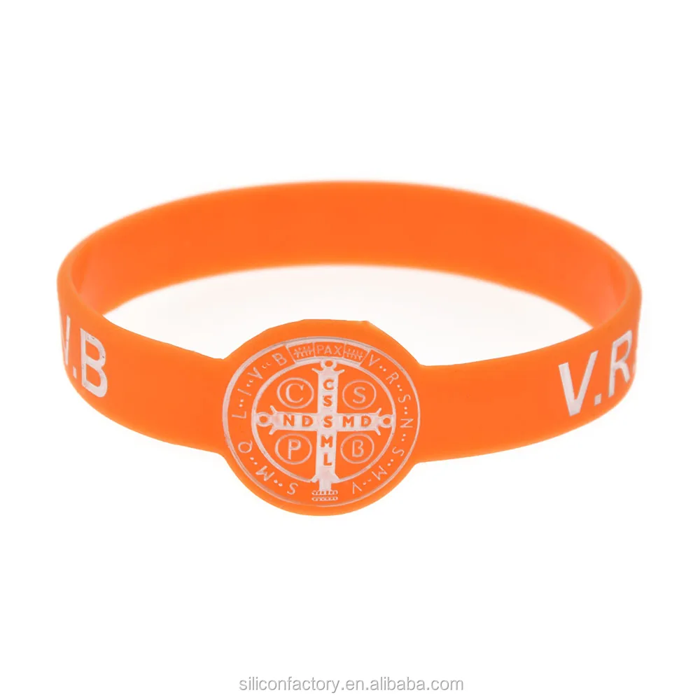 catholic silicone wristbands