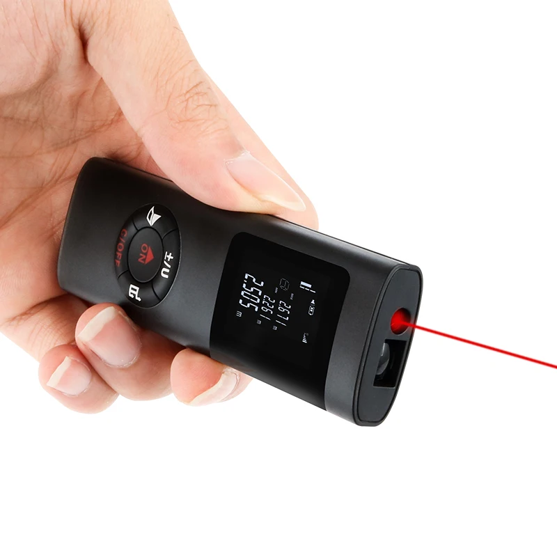 Handheld Electronic Laser Distance Meter Tape Range Finder Measure 40m 131ft 