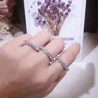 Diamond Wedding Ring Rings Customized 18K Gold Whole Band Diamond Main Stone Moissanite Wedding Ring For Couple
