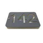 Brass Brass Sign YIYAO Cast Brass Iron Vintage Sign