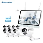 プロフェッショナルワイヤレスipセキュリティカメラシステム1080p 8chワイヤレスwifi nvrキット